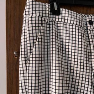 CAbi Window Pane Check Trouser